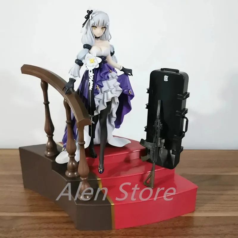 Girls Frontline Model Toys HK416 Standing Posture Star Cocoon Edition Ladder and Piano Case Sexy Girls PVC Action Figures Toys