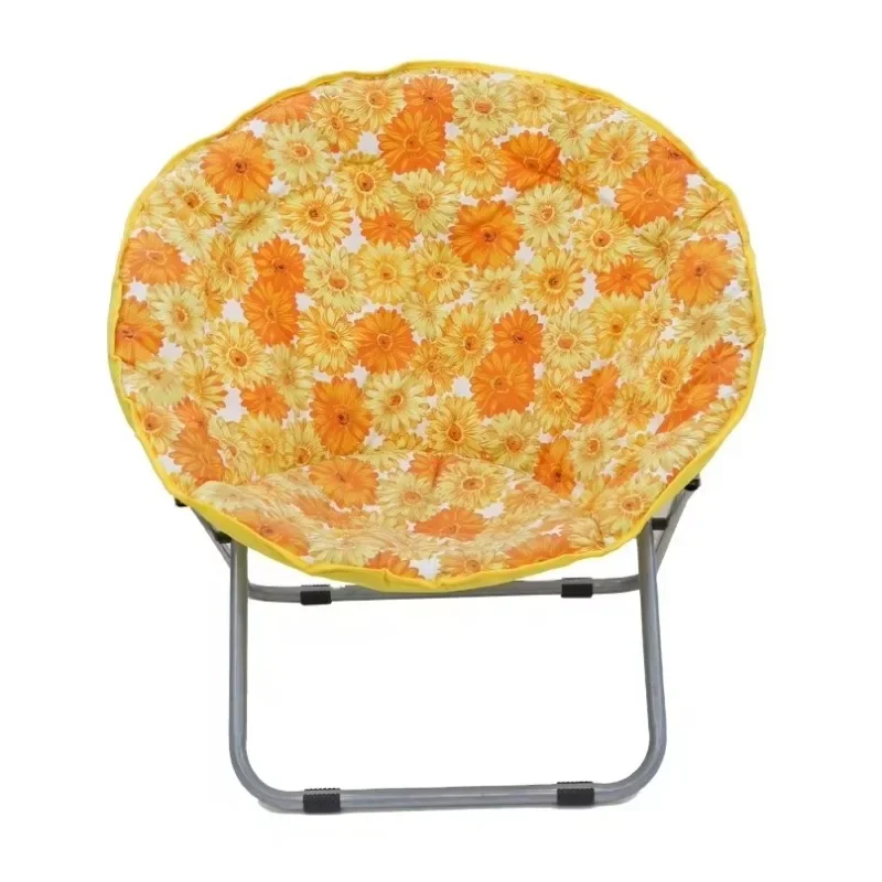 Outdoor Small Folding Portable Camping Chair Hot Sale Folding Lazy Moon Chair