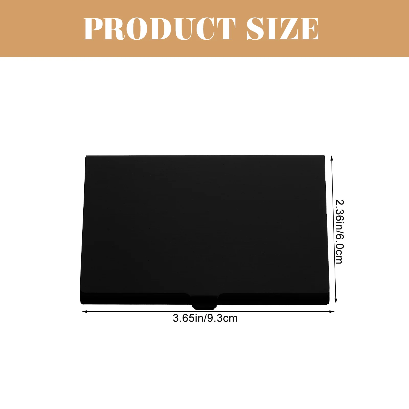 Heat Transfer Business Card Case Metal Sublimation Box DIY Blank Holder for Teachers Nurses Compact Lightweight Storage Solution