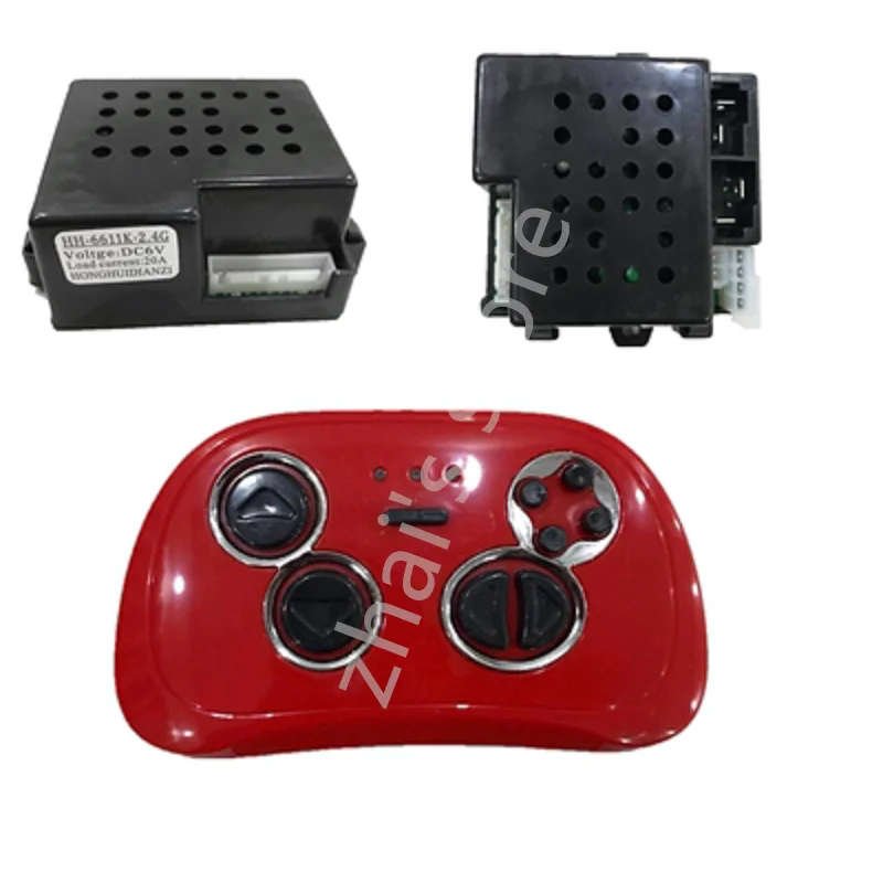 Regolatore elettrico 6V del lancio dell'escavatore dei bambini del telecomando HH6611Y della carrozzina HH6611Y HH6611K-2.4G