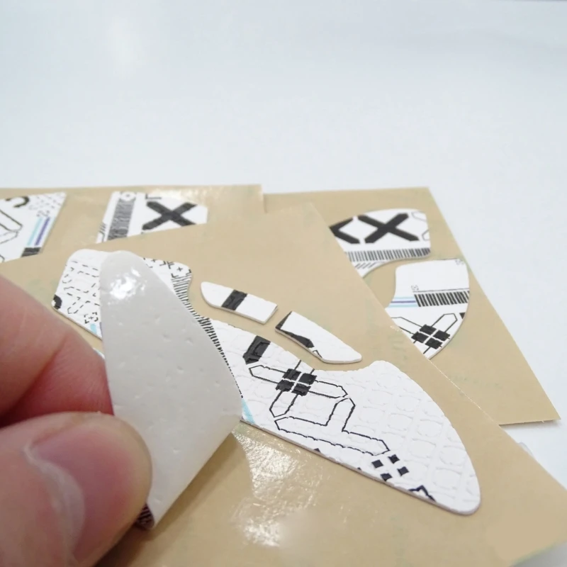 DIY ผิวเมาส์เมาส์สเก็ตสติกเกอร์สติกเกอร์เหงื่อ Pad AntiSlip Grip เทปสำหรับ DeathAdder Mouse