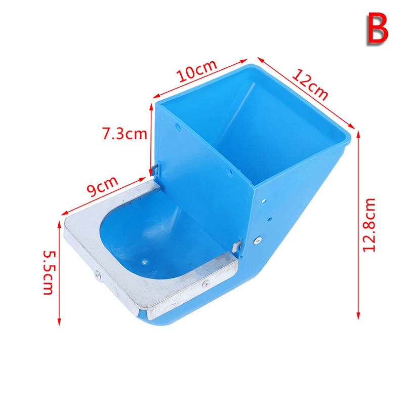 1Pcs Rabbit Feed Box Hopper Rabbit Cage Rabbit Anti Pickling Feed Trough Rabbits Feeders Food Box Farm Guinea Pig Feeder