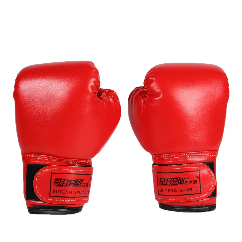 

2Pcs Kids Boxing Gloves PU Leather Training Gloves Breathable Kickboxing Gloves Fighting Mitts for Punching Bag