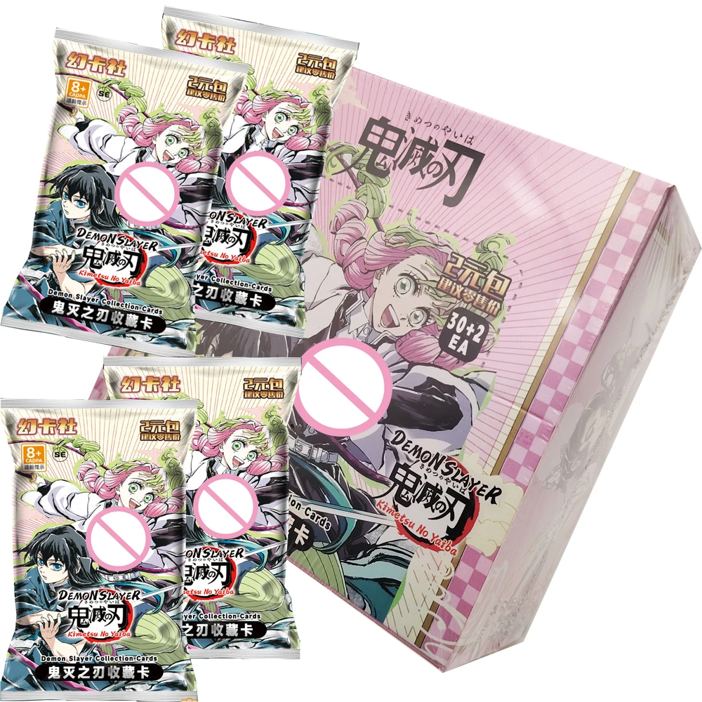 

Japanese Anime Demon Slayer Collection Cards Highly Beloved Cartoon Character Practical Exquisite Cards Perfect Birthday Gifts