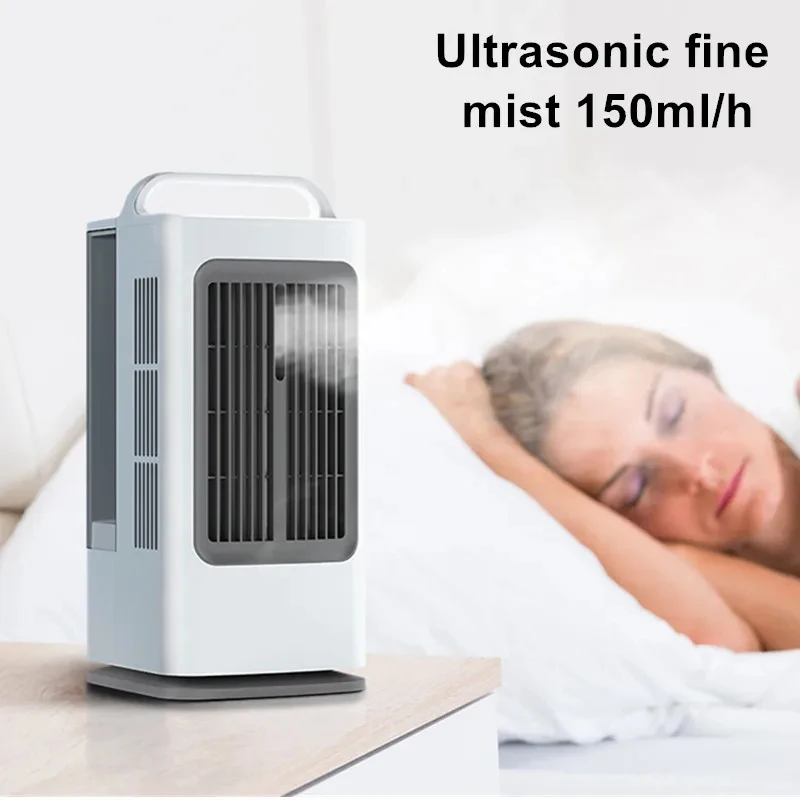 2026 Portable Air Conditioner Fan Smart Touch Control Timer Multi-Functional Air Cooler for Home Office Use view 6