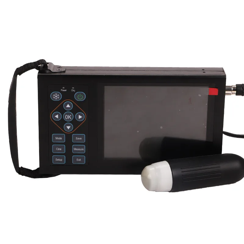 5.6 inch Handheld veterinary Pet ultrasound scanner Mechanical vet ultrasound machine animal portable ultrasound machine