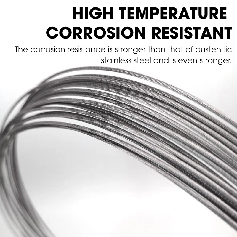 5pc MTB Bicycle Brake Cable Bike Bake Wire High-strength Stainless Steel Line Gear Shift Cable Inner