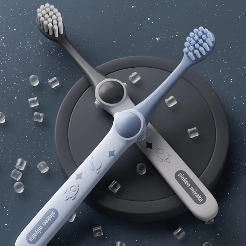 

[WHB]6pcs Space Tooth Brushes Baby Kids Toothbrush Soft Fine Bristles Teeth Brush Children Oral Care Cleaning Tool