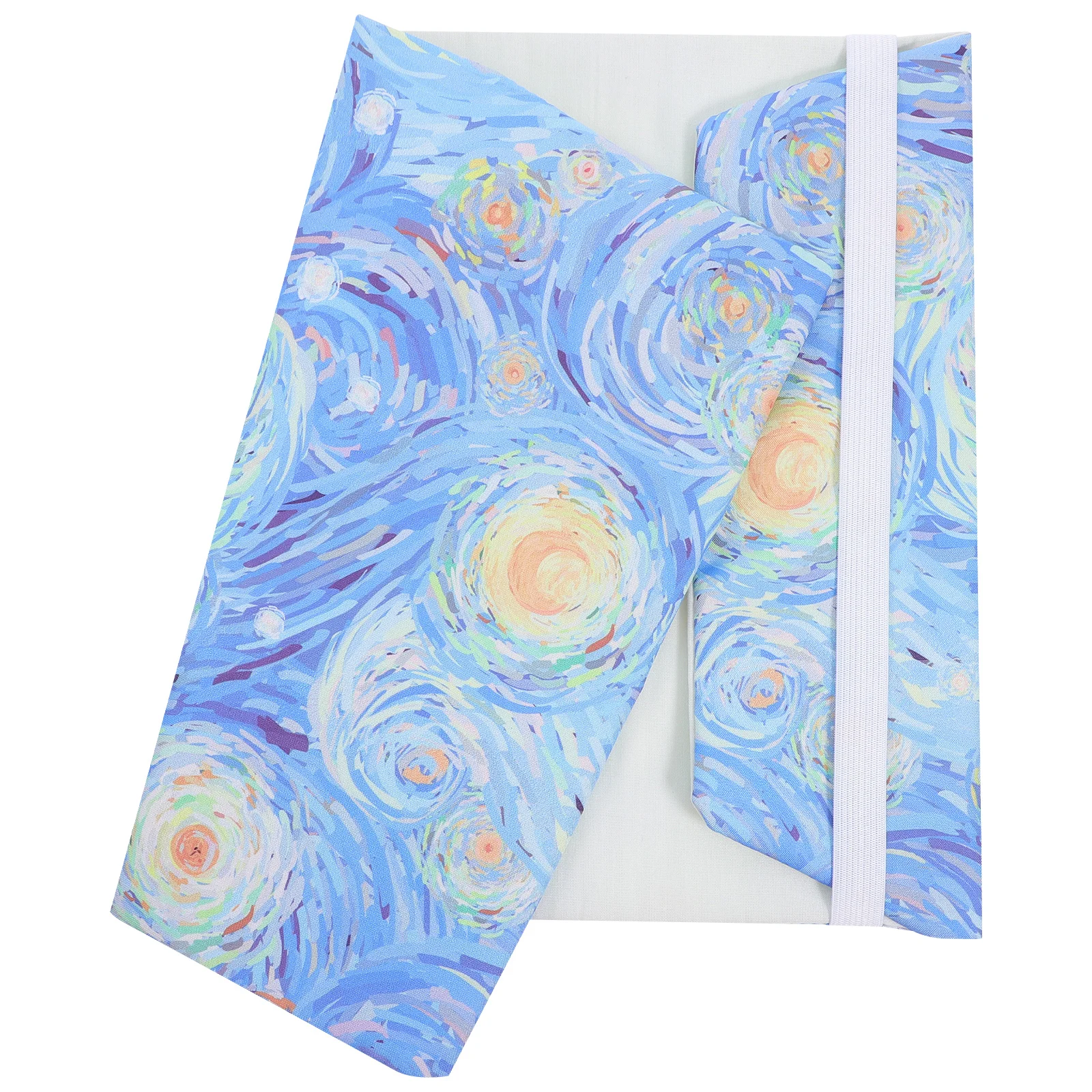 

Handmade Fabric Book Sleeve Cover Artistic Planner Journal B5 Travel School Notebook Protector Elegant Lightweight