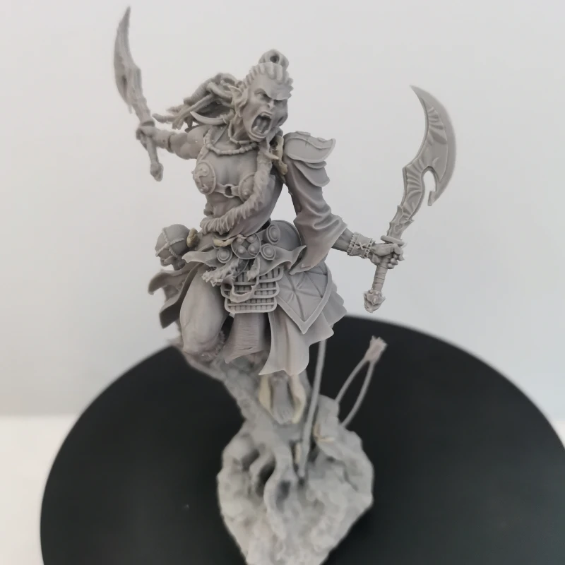 

1/24 Scale Resin Figure ferocious combat warriors Assemble Model Kit Unassembled and Unpainted 3D printing toy
