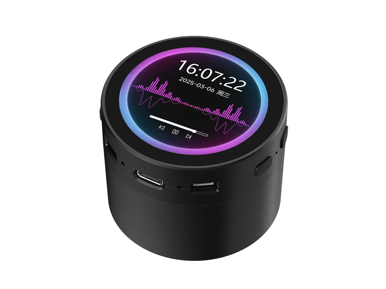 Waveshare ESP32 S3 with 1.85inch Touch Round LCD Development Board 360 360 Support WIFI BLE 5 Smart Speaker Box AI Speech