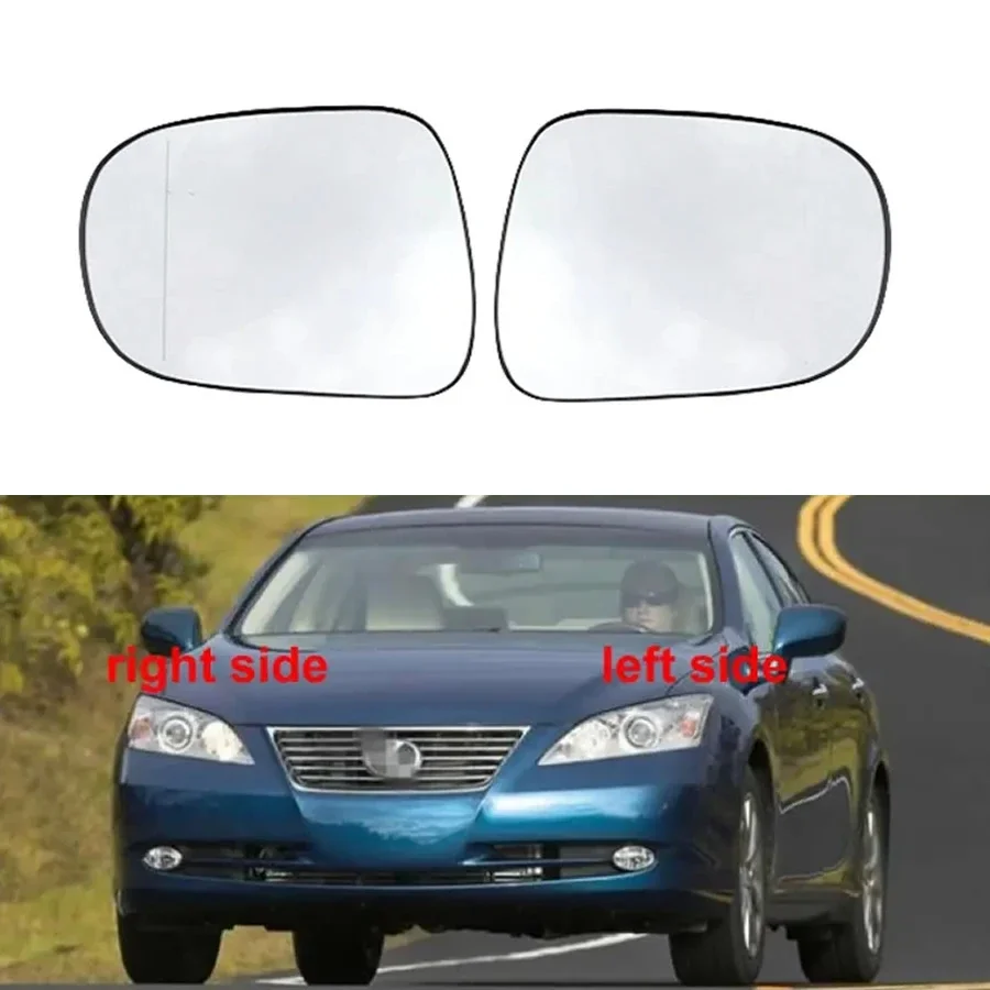 

For Lexus ES ES240 ES350 2006-2011 Replace Outer Rearview Side Mirrors Lens Door Wing Rear View Mirror Glass with Heating