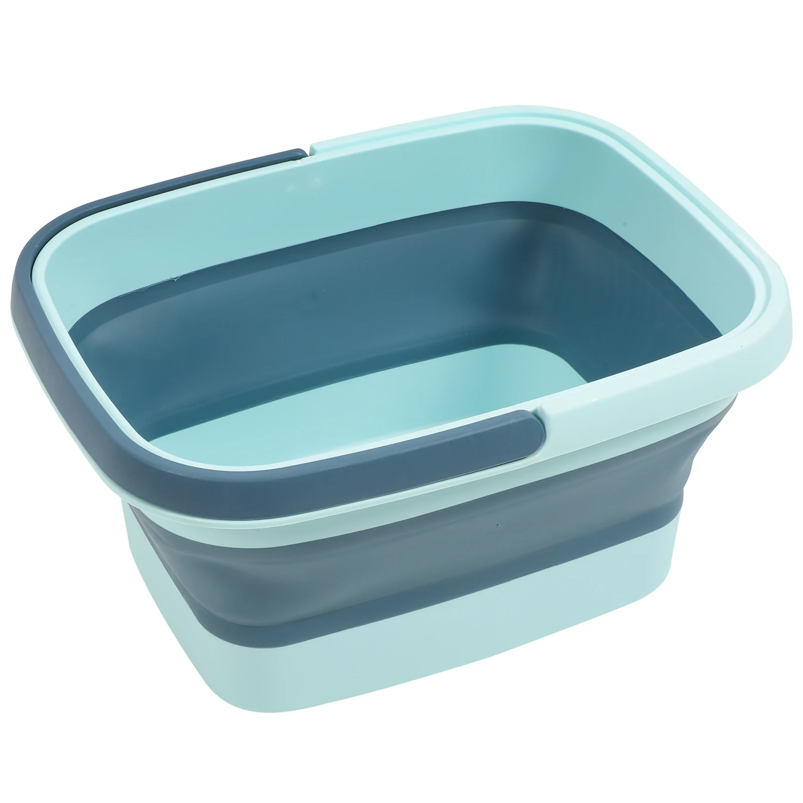 1 pc Foldable Basin Large Capacity Home Bucket Durable Soak Foot Tub Multi-Functional Foot Barrel Portable Storage Bucket