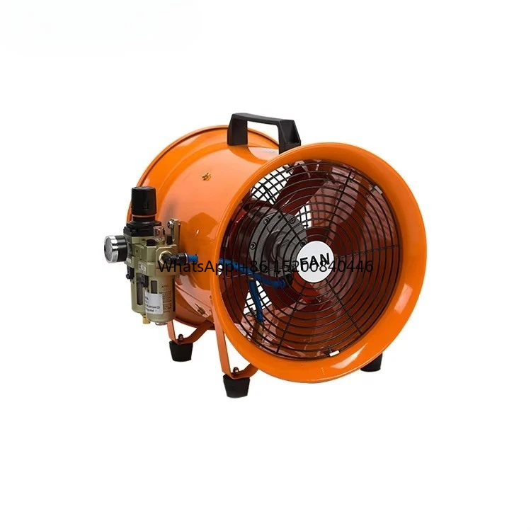 12 Inch Portable Explosion Proof Pneumatic Axial Flow Blower Fan Air Tools 3800m/h Airflow 3500 RPM