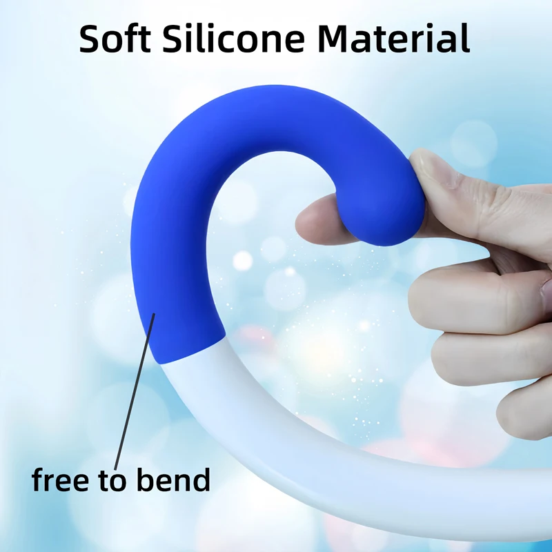 Prostate Anal Massager, Reusable G-Spot Stimulator, Vaginal Massage, Hand-Washable, Soft Silicone - Image 3