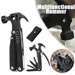 Multifunctional Pliers Multitool Claw Hammer Stainless Steel Tool With Nylon Sheath For Outdoor Survival Camping Hunting Hiking