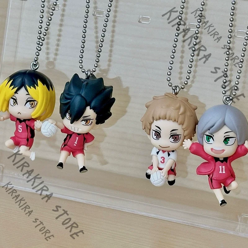 Haikyuu!! Kit de modelo Gashapon con colgante en forma de competición de Anime, edición Legal limitada, figura de Cosplay Yaku Morisuke Lev Haiba