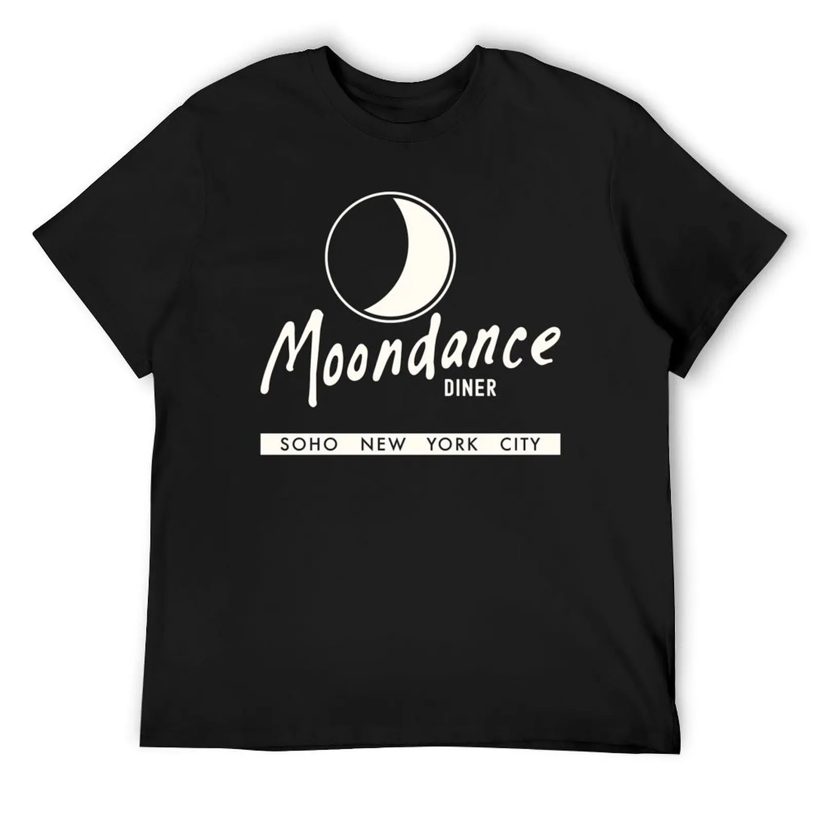 

Moondance Diner Back - White T-Shirt Luxury man clothes sweat designer shirts t shirts for men