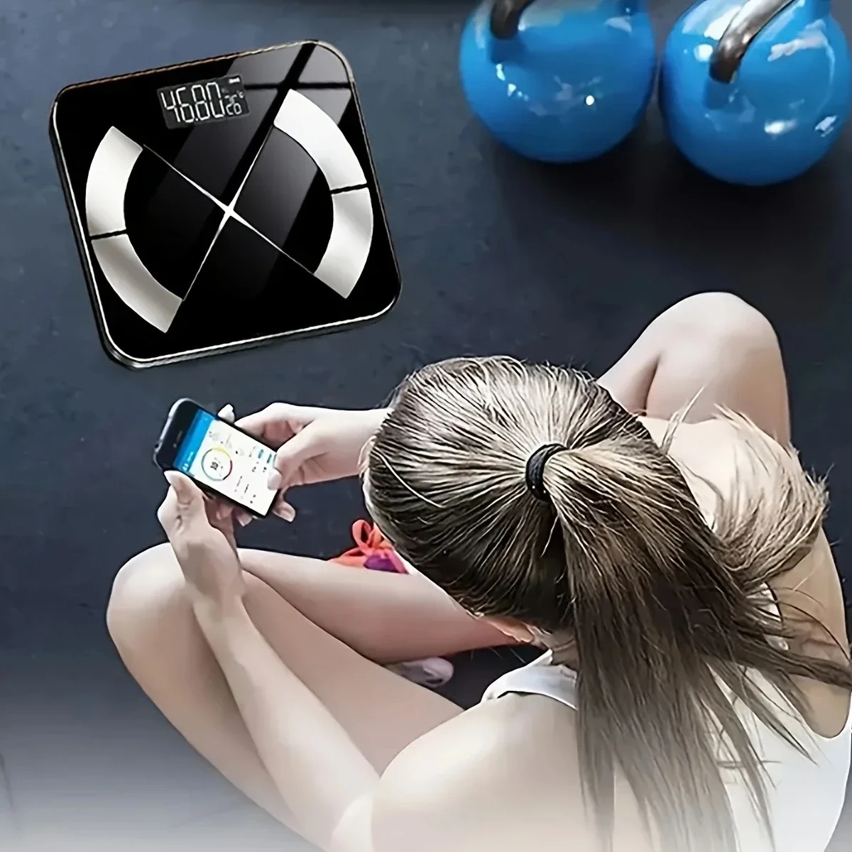 Electronic Scale Smart Bluetooth Weighing Human Charging Simple Weight Scale Weighing Household Fat Body Fat Measurement Scale