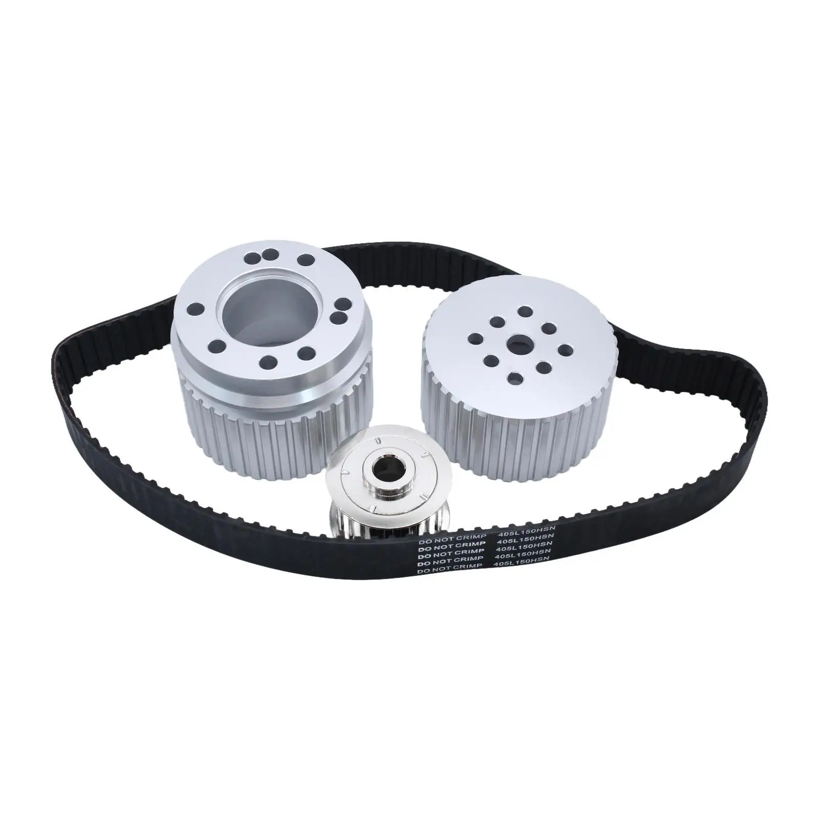 Belt Drive Pulley Kit V Belt Grooves High Performance Practical Parts Replace Accessories for Ford Small Block 289 302 351W