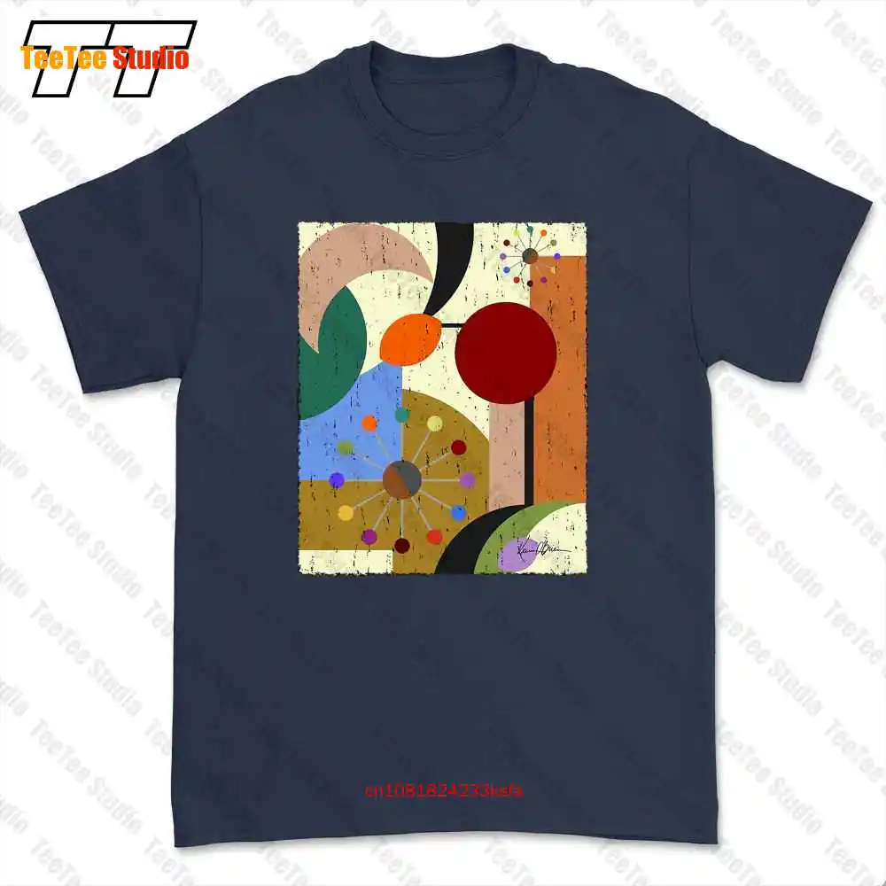 Kandinsky Style Multicolored Bauhaus T-shirt Tee MB5T