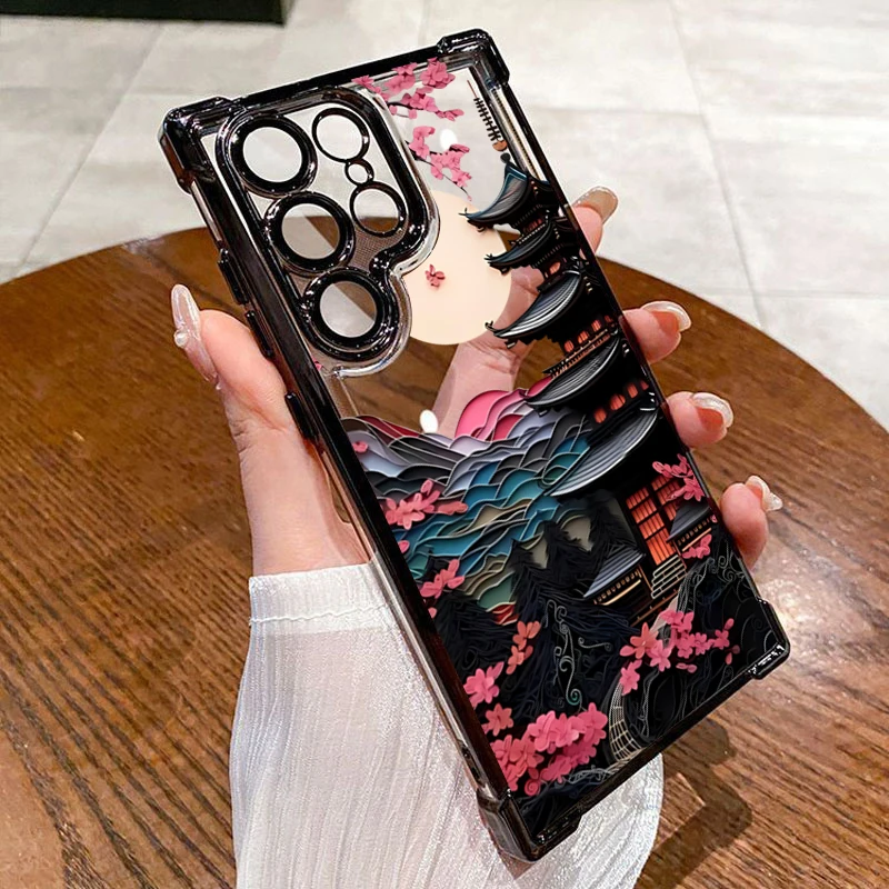 حافظة لهاتف سامسونج جالاكسي S25 S24 Ultra S23 S22 Plus S21FE A56 A55 A54 A53 A35 A52