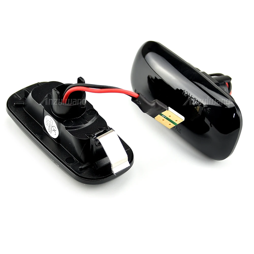 

2 шт., высокое качество для Audi A3 S3 8P 2004-2008 A4 RS4 2002-2005, светодиодный боковой габаритный фонарь, указатель поворота, динамические огни