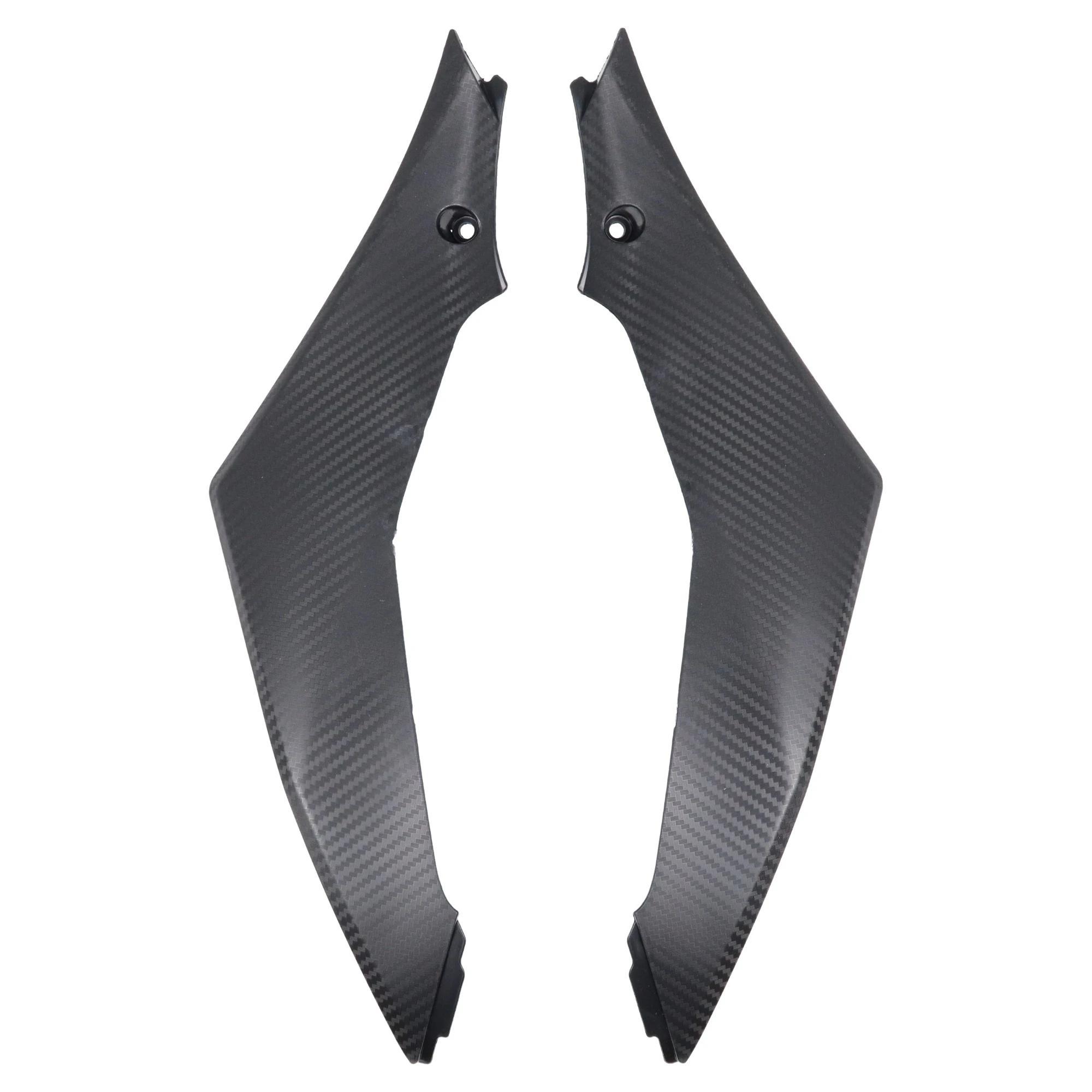 Motorcycle Gas Tank Side Cover Panel Trim Fairing Black Part Accessories For GSXR1000 GSXR 1000 K7 K8 2007 2008
