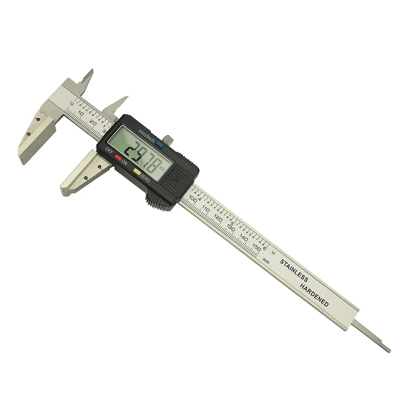 

0-150mm 6inch Wire Rope Calipers Wide Large Jaw BROAD FACE Cable Vernier Caliper