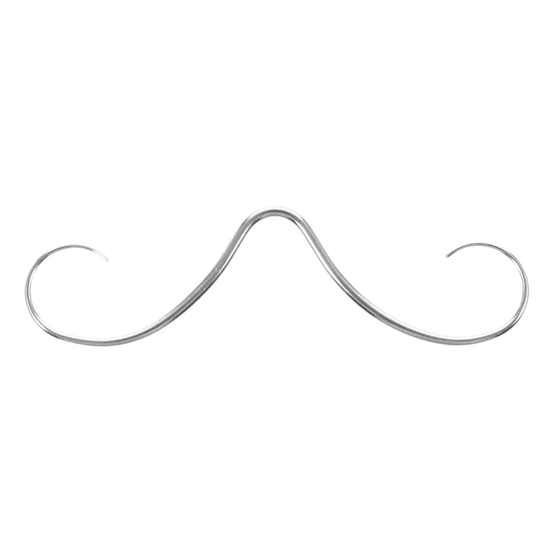 Creative Septum Mustache Nose Rings For Women Men Fashion Stainless Steel Nose Rings Hoops Septum Piercing Jewelry Gifts