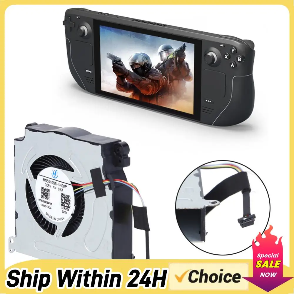 

Вентилятор охлаждения внутреннего процессора BN5010S5H-N00P, замена кулеров для Steam Deck, радиатор для игровой консоли VALVE Steam Deck, запчасти для ремонта