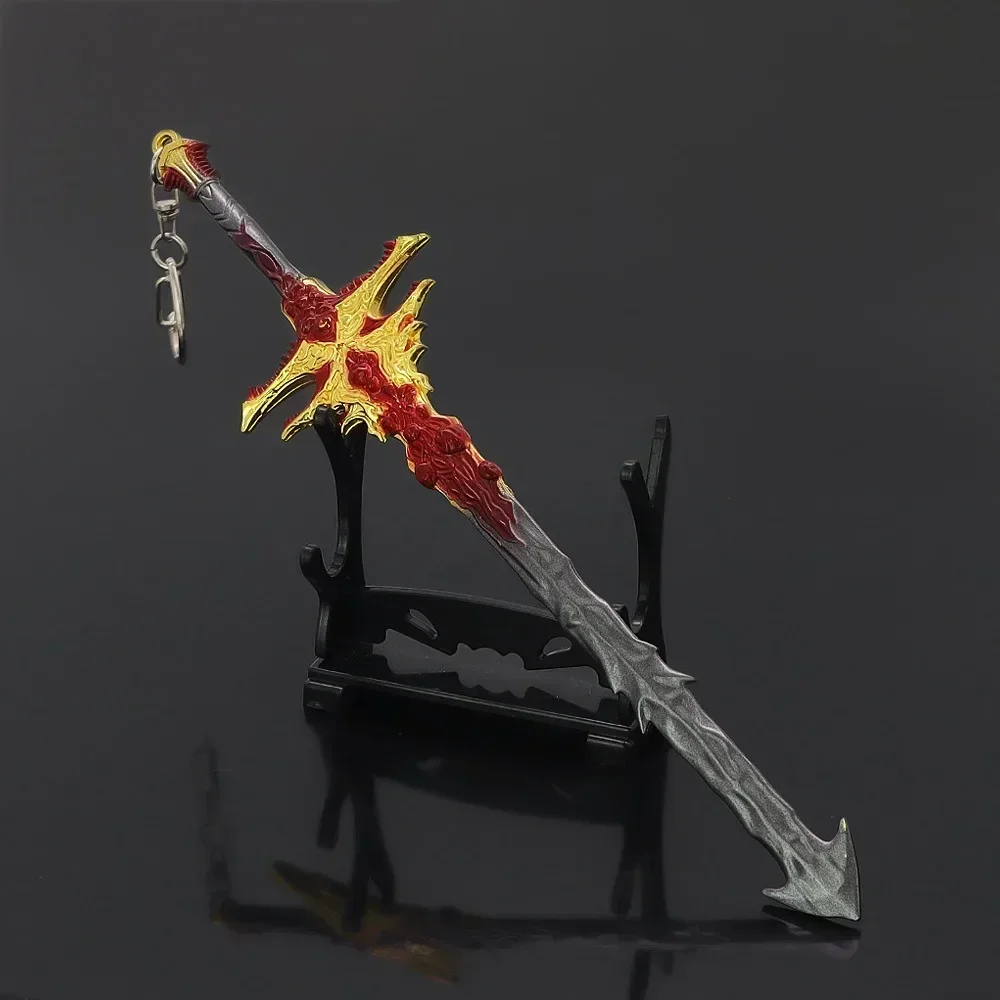 22cm Bodian's Giant Killer Sword Baldur Game Weapon Dragon City Metal Game Peripheral Samurai Sword Weapon Model Gifts Toy Boys