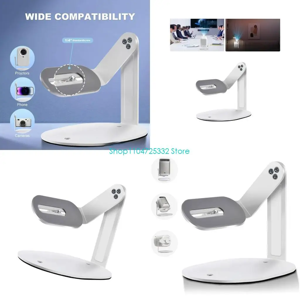 P5EA Projector Holder Antislip Rotating Projector Bracket For Tabletop Lightweight