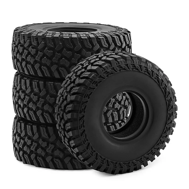 

WOWFU-4 шт. 1.9" 118 мм вседорожные шины для TRX4 Axial SCX10 90046 Capra 1:10 RC Rock Crawler Car