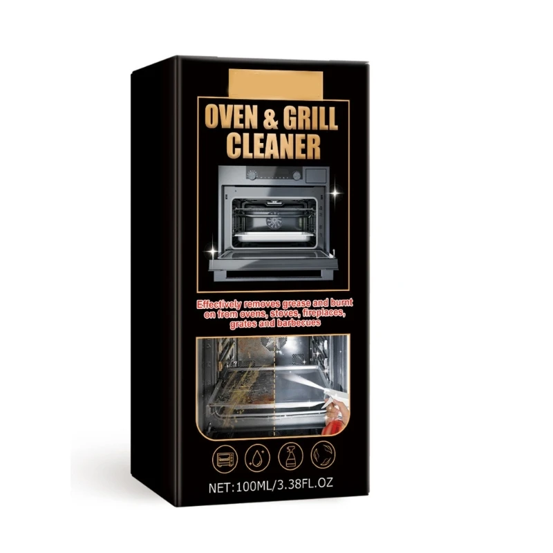 Oven Grill Oil Cleaner for Household Oil Cleaner House Kitchen Cleaning Formula Housework Cleaner 100mlml