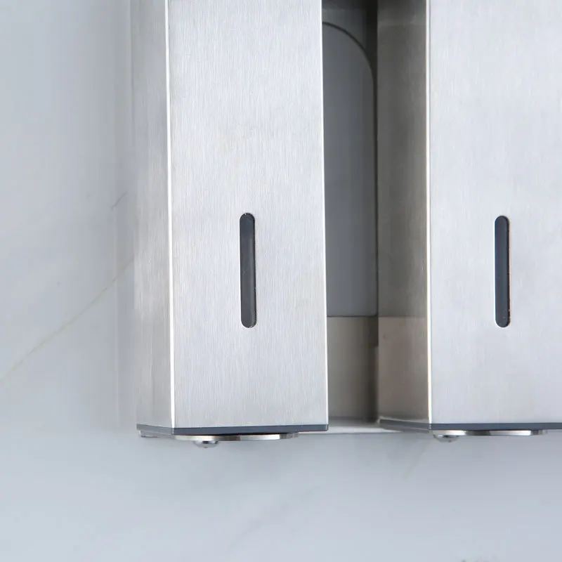 304 stainless steel hotel bathroom press sub-pack shampoo body wash hand sanitizer bottle soap dispenser