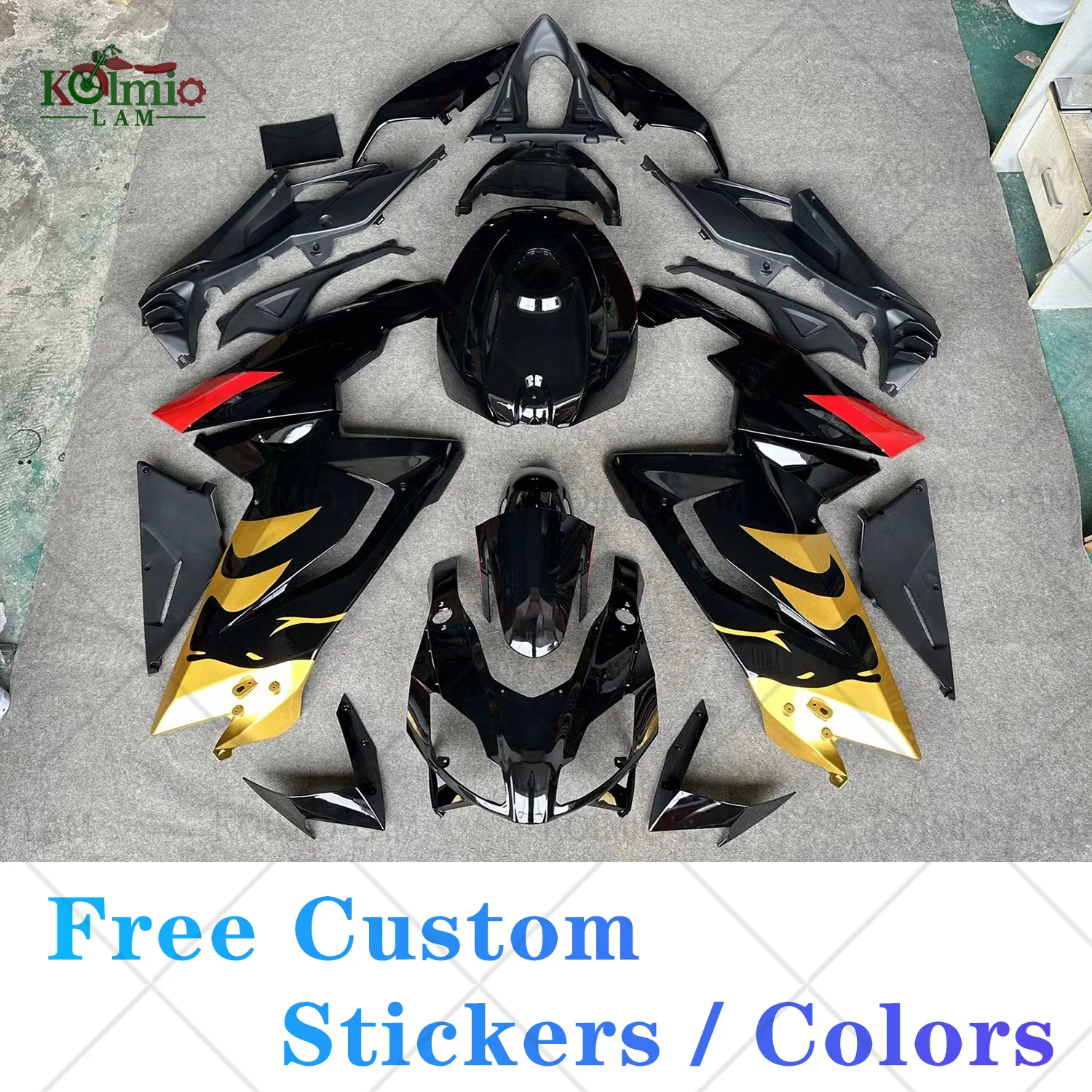 

Подходит для Aprilia RS125 2006-2011, комплект обтекателя кузова мотоцикла RS 125 2007 2008 2009 2010