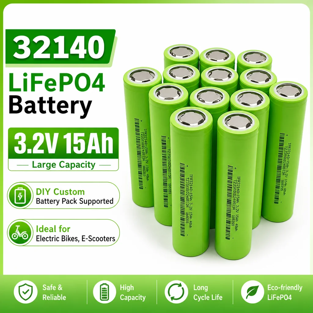 Outdoor Power Equipment Brands - 32140 3.2V 15Ah LiFePO4 Battery DIY
