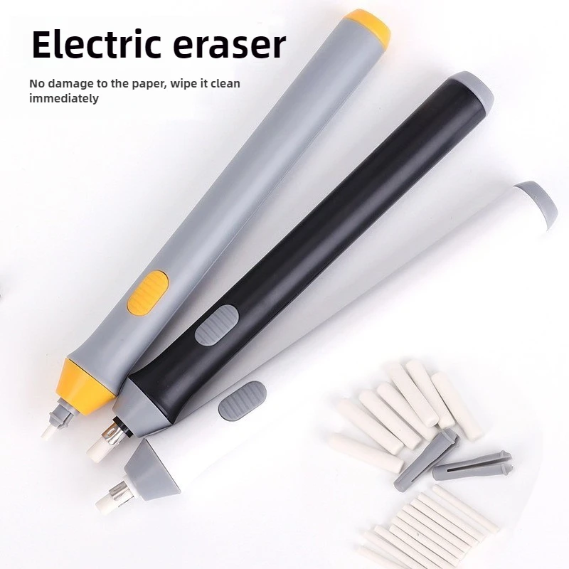 

Sketching electric high gloss eraser, student stationery with pen core, multi-functional sketching pen for writing