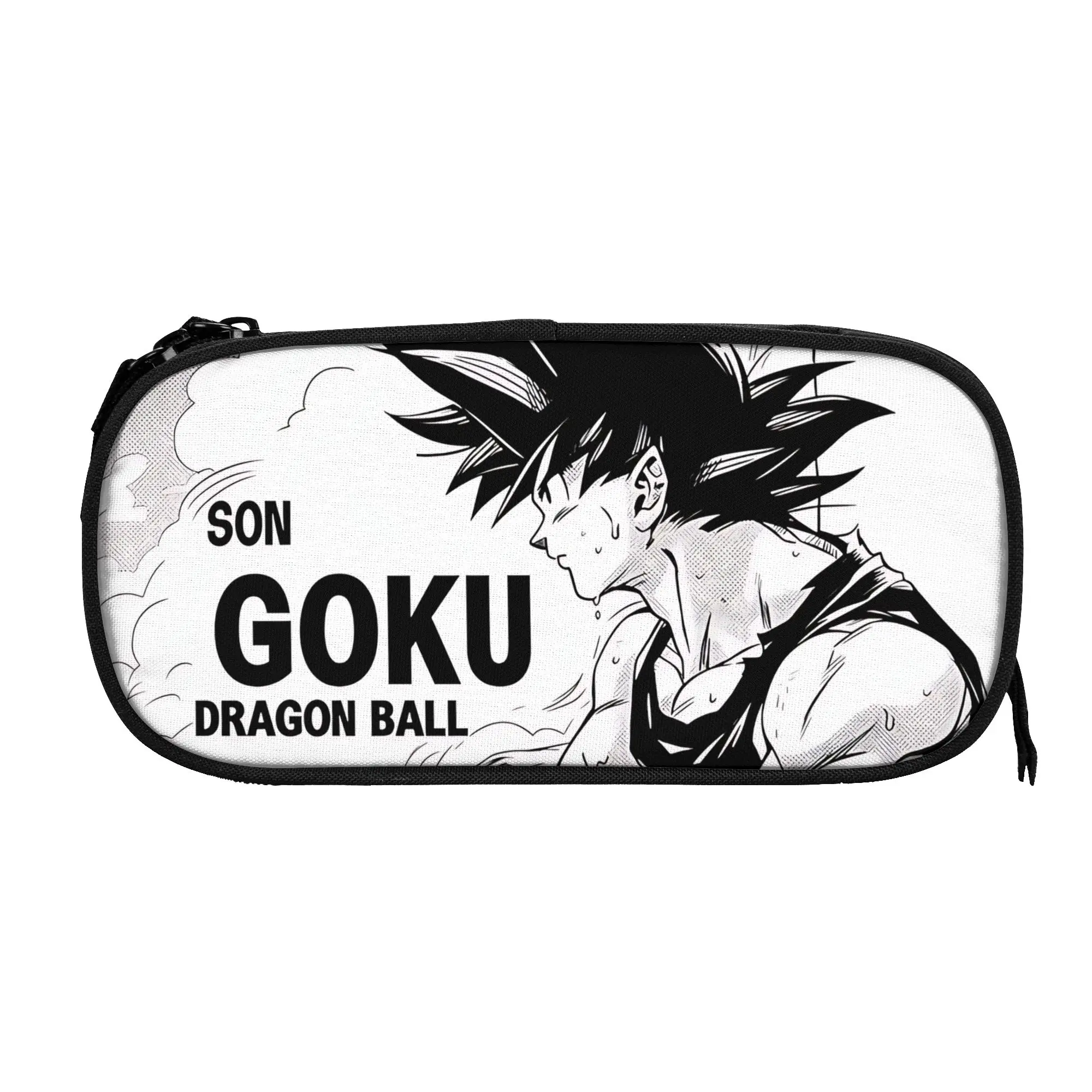Custom Dragon Ball Z Goku Large Capacity Bags for Child  School Pencil Bag for Boys Gilrs Kids