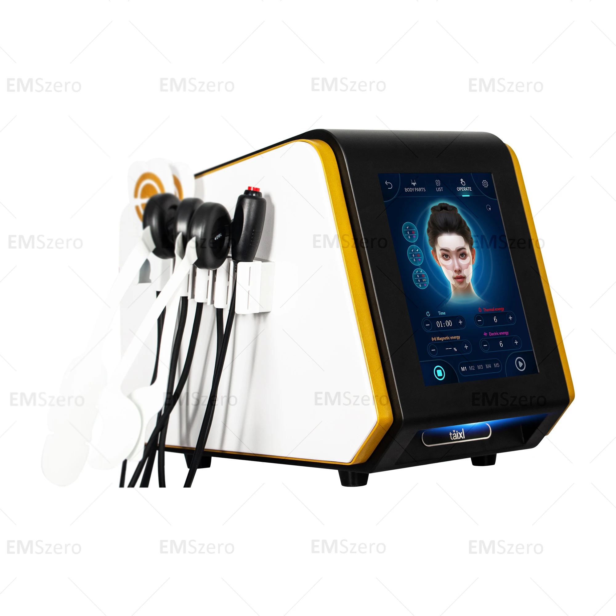 Professional Ems Rf Face Lifting Emszero Pro Facial Lifting Muscle Facial Lift Wrinkle Removal Machine Facial Skin Tightening