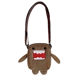Domo Kun Mini Crossbody Bags for Women Men Kids Cute Small Shoulder Messenger Bag Anime Kawaii Phone Bag