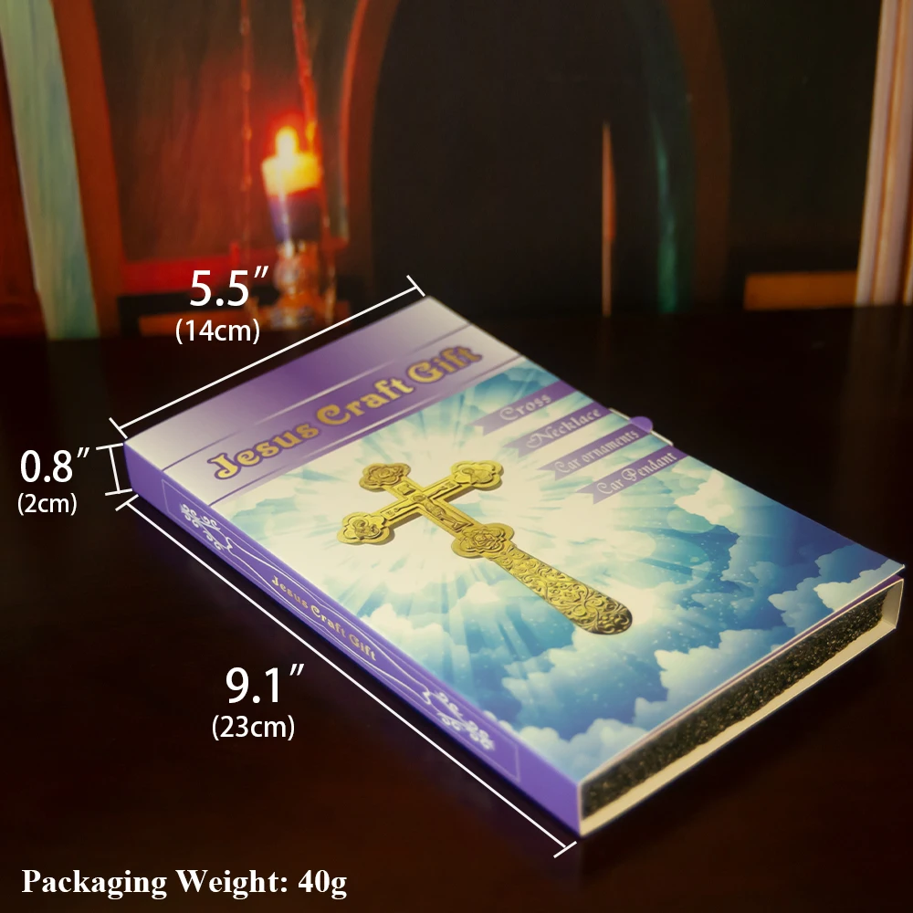 New 2026 Prayer for the Cross of Orthodox Cross Alloy Cross Church Decoration Handheld Cross Pastor Ritual Supplies Handicrafts