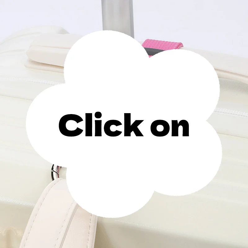 Adjustable Nylon Luggage Strap With Metal Clip Portable Backpack Fixing Hook Travel Bag Accessory