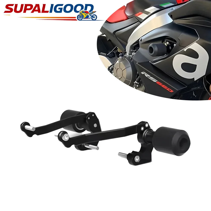 

NEW RS660 Motorcycle Falling Protection Frame Sliders Fairing Guard Anti Crash Pad Protector For Apulia RS660 2021-2025 RS 660
