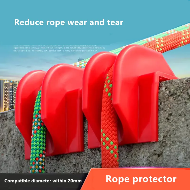 Xinda Climbing Rope Protector Edges Protector Tool Climbing Rope Edges Guard Mountaineering Protective Rope