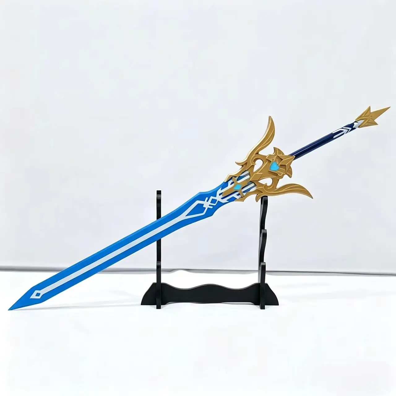 Eula Song of Broken Pines Sword Genshin Impact Sword Sword  Cosplay Stage Props Safety PU Model Gift Props