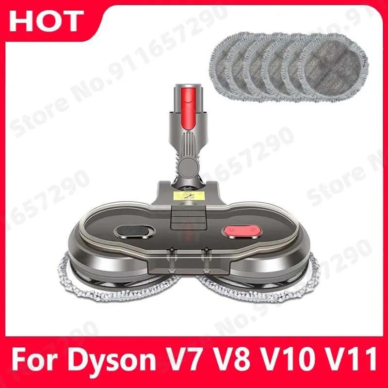 Mop Head+Mop Cloth+Water Tank Parts for Dyson V7 V8 V10 V11 Vacuum Cleaner Household Electrical Applience Accessories