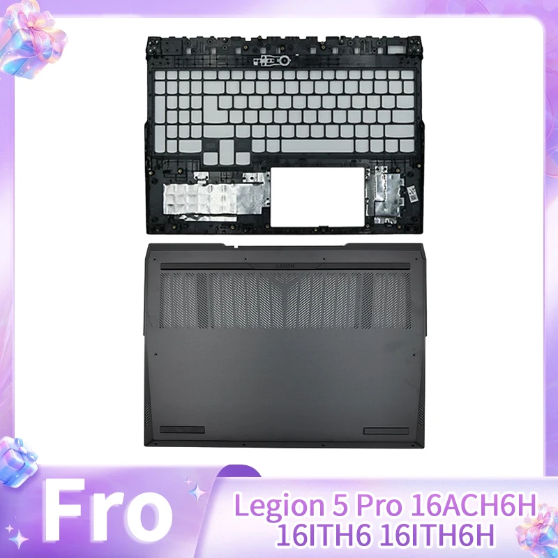 

Новая сменная крышка для ноутбука Legion 5 Pro 16ACH6 16ACH6H 16ITH6 16ITH6H 2021, нижняя часть корпуса (пальмрест)