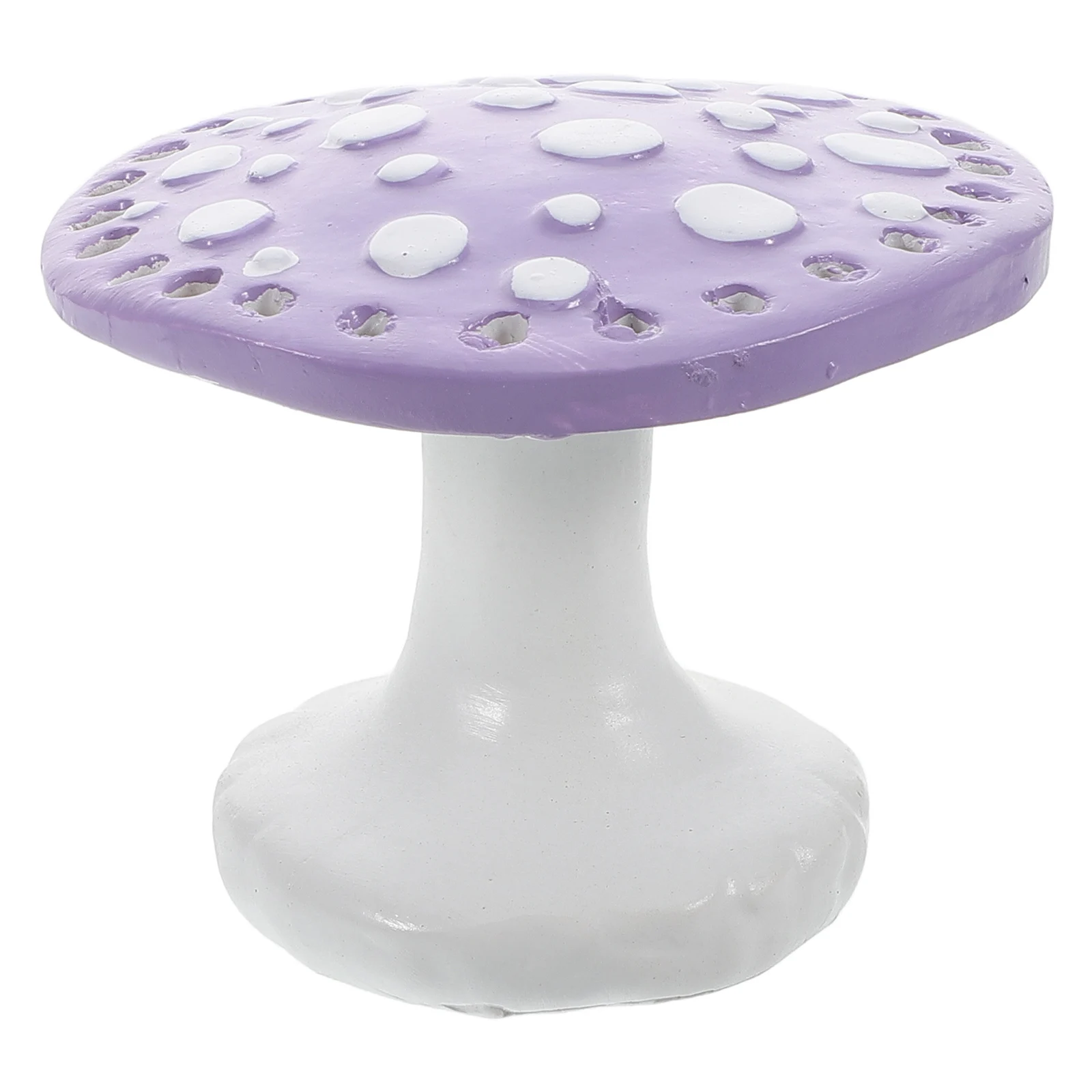 

Resin Mushroom Durable Trinket Jewelry Organizer Trinket Rack Dish Mushroom Rings for Bedroom Home Ring Storage